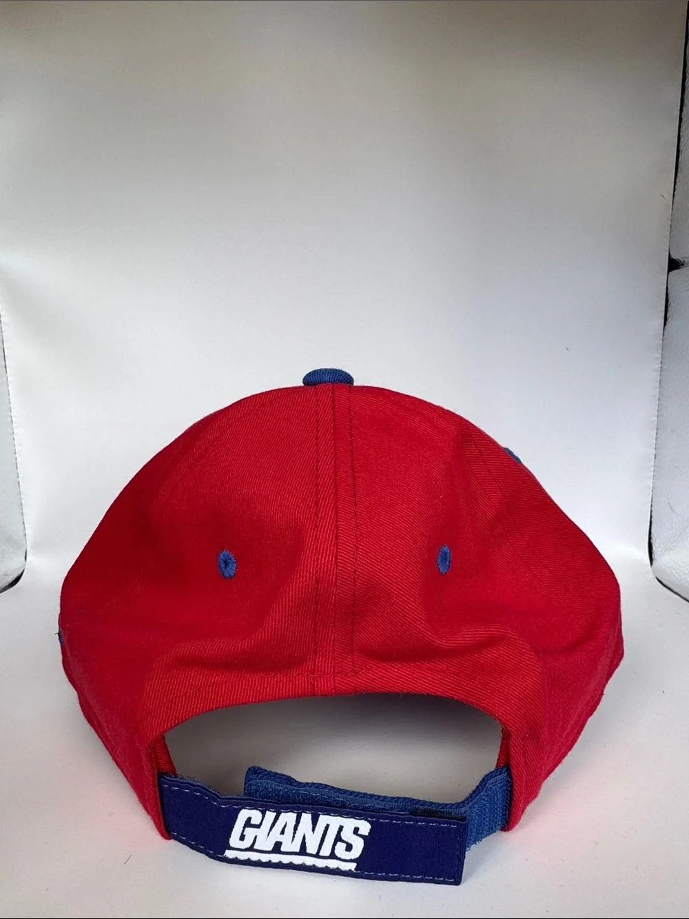 Reebok Red NY Giants Youth Embroidered Baseball Cap with Blue & White Logo NWOT